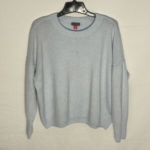 Blue Knit Sweater Vince Camuto